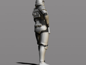 imperial stormtrooper 3Dプリントモデル