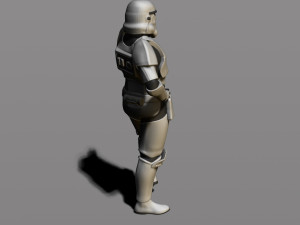 imperial stormtrooper 3Dプリントモデル