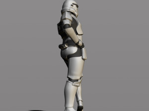 imperial stormtrooper 3Dプリントモデル