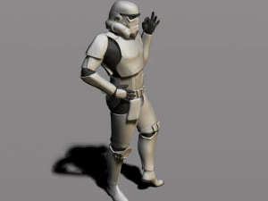 soldado de assalto imperial Modelo de Impressão 3D