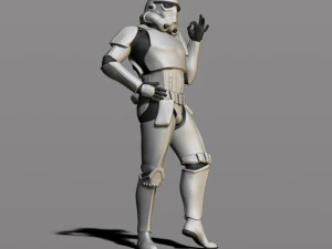 soldado de assalto imperial Modelo de Impressão 3D