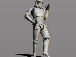 soldado de assalto imperial Modelo de Impressão 3D