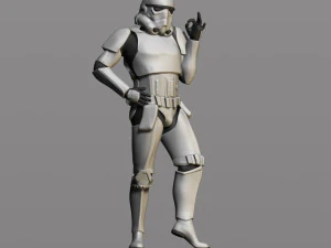soldado de assalto imperial Modelo de Impressão 3D