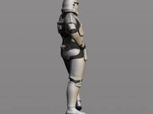 imperial stormtrooper 3Dプリントモデル