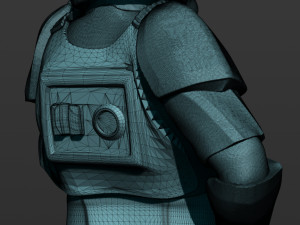 imperial stormtrooper 3Dプリントモデル