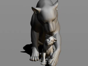 leopards 3D Print Model