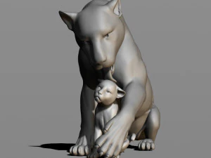 leopards 3D Print Model