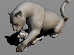 leopards 3D Print Model