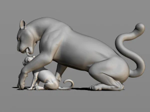 leopards 3D Print Model
