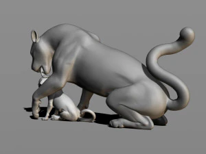 leopards 3D Print Model