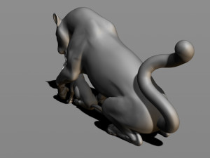 leopards 3D Baskı Modeli