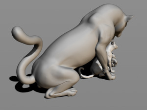 leopards 3D Baskı Modeli