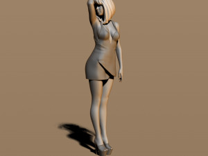 pretty woman part 7 3D Baskı Modeli