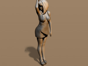 pretty woman part 7 3D Baskı Modeli