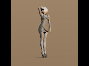 pretty woman part 7 3D Baskı Modeli