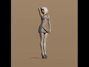 pretty woman part 7 3D Print Model