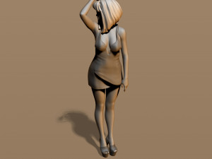 pretty woman part 7 3D Baskı Modeli