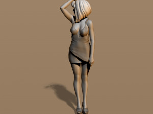 pretty woman part 7 3D Baskı Modeli