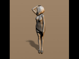 pretty woman part 7 3D Baskı Modeli