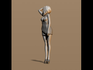 pretty woman part 7 3D Baskı Modeli
