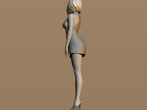 pretty woman part 7 3D Baskı Modeli