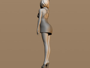 pretty woman part 7 3D Baskı Modeli
