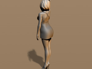 pretty woman part 7 3D Baskı Modeli