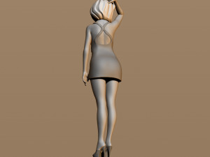 pretty woman part 7 3D Baskı Modeli