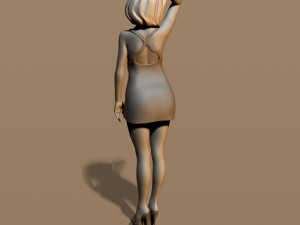 pretty woman part 7 3D Baskı Modeli