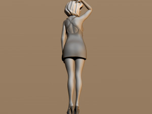 pretty woman part 7 3D Baskı Modeli
