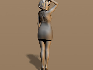 pretty woman part 7 3D Baskı Modeli
