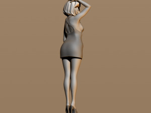 pretty woman part 7 3D Baskı Modeli
