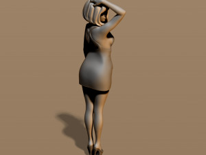pretty woman part 7 3D Baskı Modeli