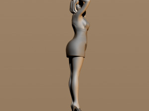 pretty woman part 7 3D Baskı Modeli
