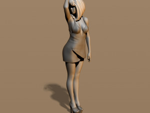 pretty woman part 7 3D Baskı Modeli