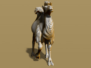 shaggy camel 3D प्रिंट मॉडल