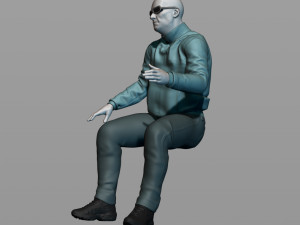 truck driver Modello di stampa 3D
