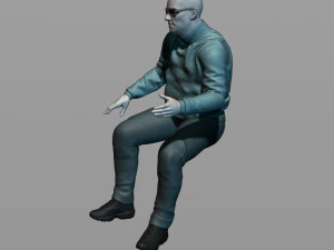 truck driver 3D Print Model