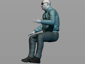 truck driver 3D Print Model