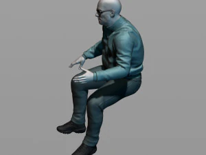 truck driver 3D Print Model