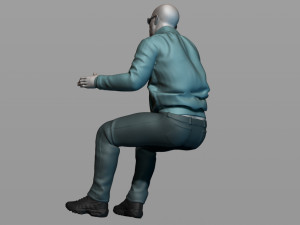 truck driver 3D Print Model