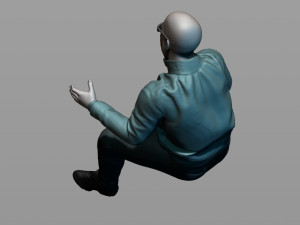 truck driver 3D Print Model