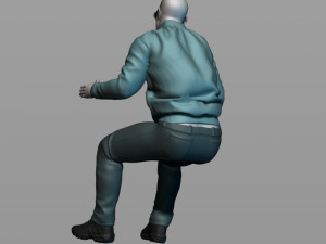 truck driver 3D Print Model