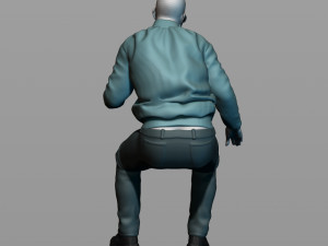 truck driver 3D Print Model