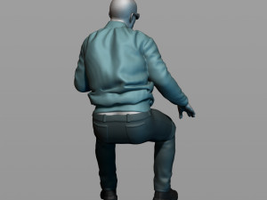 truck driver 3D Print Model