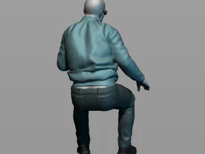 truck driver 3D Print Model
