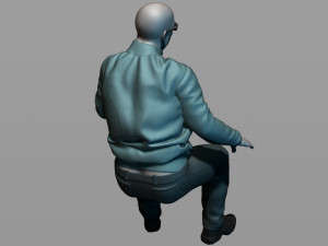 truck driver 3D Print Model