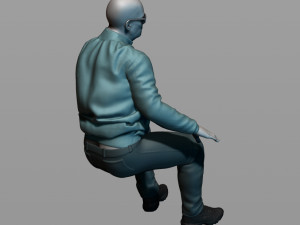 truck driver 3D Print Model