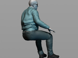 truck driver 3D Print Model