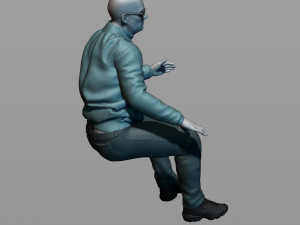 truck driver 3D Print Model